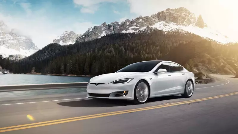 The Tesla Model S cuts the 0-60 mph time to 2.3 seconds - as fast as the Dodge Demon.