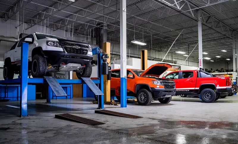 Lingenfelter produces the Chevrolet Colorado with the LT4 V8 engine.