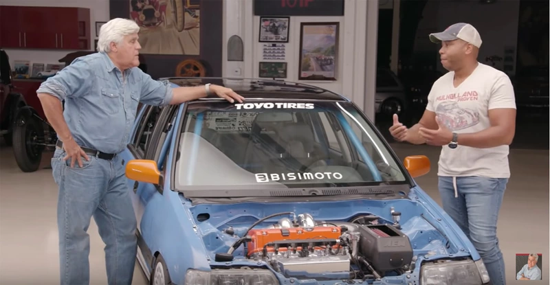 Bisimoto boss impresses Jay Leno with 1,000-horsepower Civic wagon