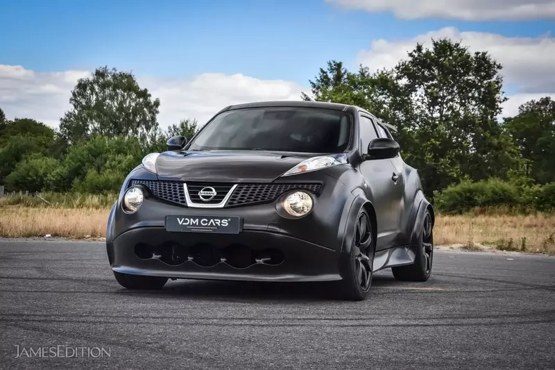 A Nissan Juke R with the "crazy" GT-R engine can be purchased for just over $700,000.