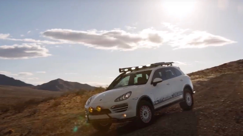 The 2nd generation Porsche Cayenne turbodiesel is a great off-roader.