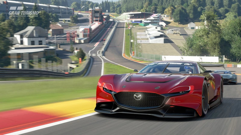 The new Mazda RX-Vision GT3 lets you race in a virtual world