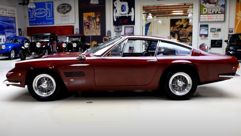 1970 Monteverdi High Speed 375S Italian style and American muscle in Jay Leno's garage.