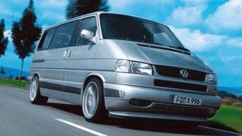 Remember when Ruf converted a Volkswagen van?