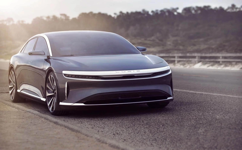 Lucid Air, 1080 hp, 517 miles of range, quarter mile in 9.9 seconds.