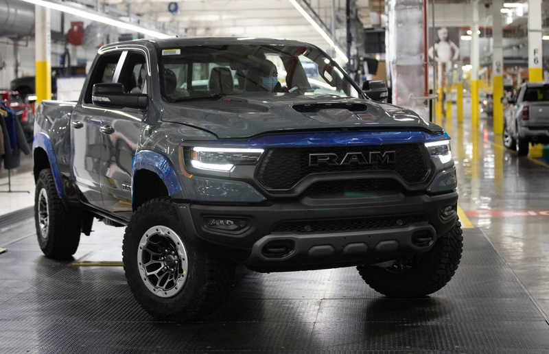 2021 Ram 1500 TRX VIN 001 will be auctioned off for charity.