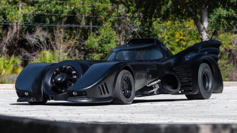 Buy this Batmobile replica and relive your childhood fantasies.