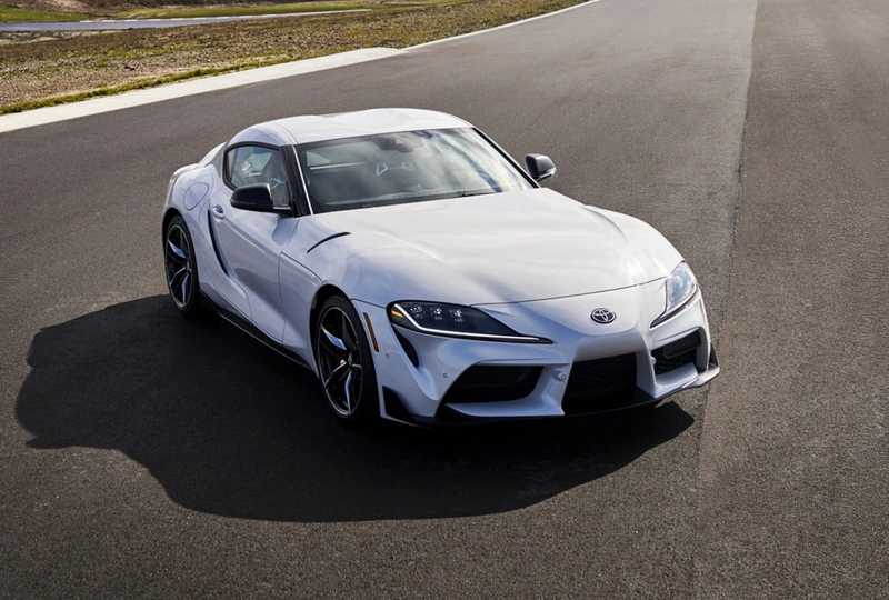 The official announcement of the Toyota Supra with manual transmission.