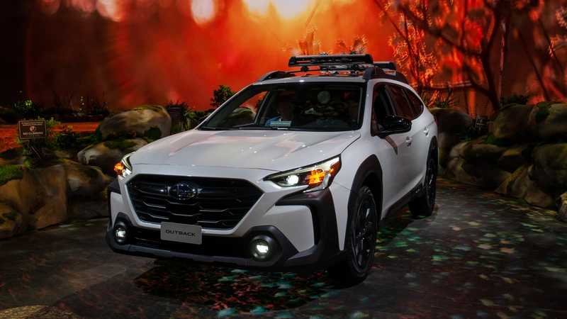 2023 Subaru Outback, redesigned.