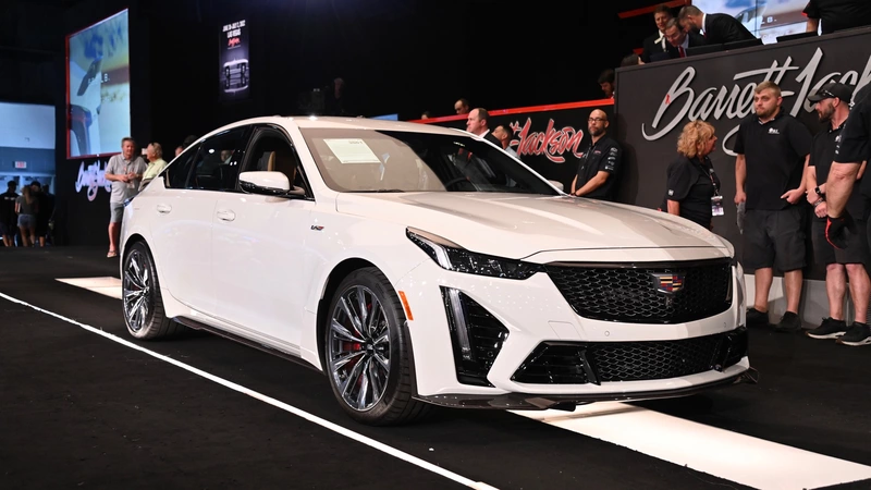 The Cadillac CT5-V Black Wing 120th Anniversary Edition will debut in 2023, with the first car being sold at a charity auction.