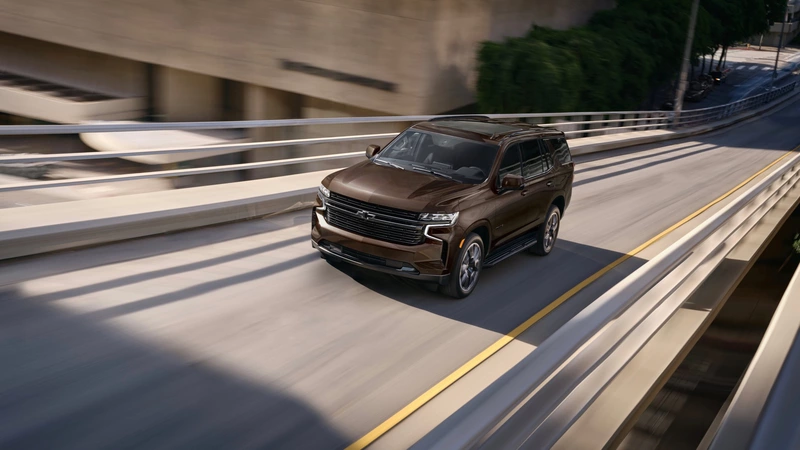 2023 Chevrolet Tahoe and Suburban with Super Cruise for hands-free driving.