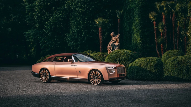 Rolls-Royce showcases the second of three coaster tails.