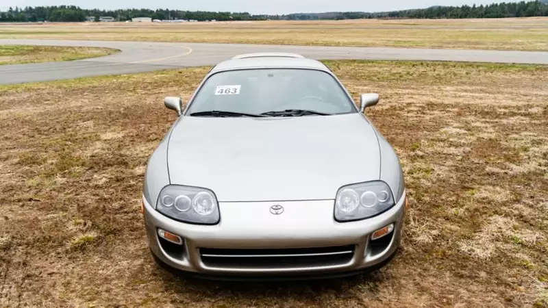 A 1998 Toyota Supra confiscated by police sells for $265,000 at auction