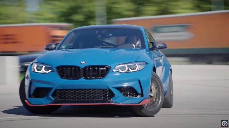 BMW is secretly building the 2018 M2 CSL prototype.