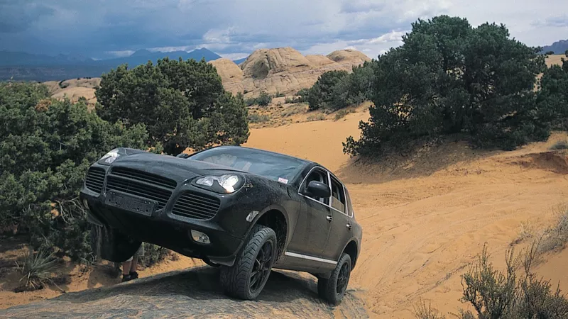 The first Porsche Cayenne was based almost entirely on the Mercedes-Benz M-Class.