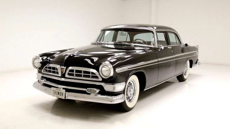 A 1955 Chrysler New Yorker automobile owned by Harry Truman is up for sale.