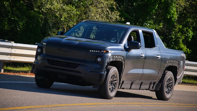 The 2024 Chevrolet Silverado EV prototype goes into production.