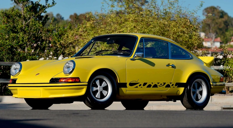 A 1973 Porsche 911 Carrera RS 2.7 owned by Paul Walker is up for auction