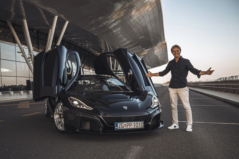 Rimac Nevella VIN 001 delivered to F1 champion Nico Rosberg