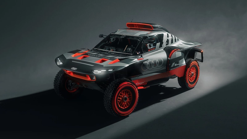 Audi RS Q E-Tron E2 Rally Car Evolved for Dakar