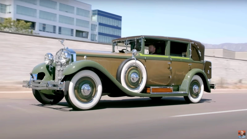 1928 Isotta Fraschini brings pre-war Italian luxury to Jay Leno's Garage