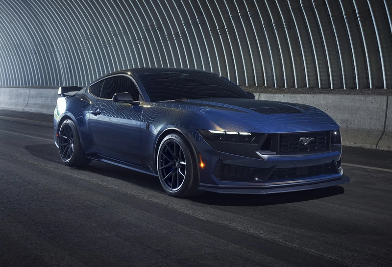 Circuit-focused 2024 Ford Mustang, dark horse targets 500-horsepower Coyote V-8