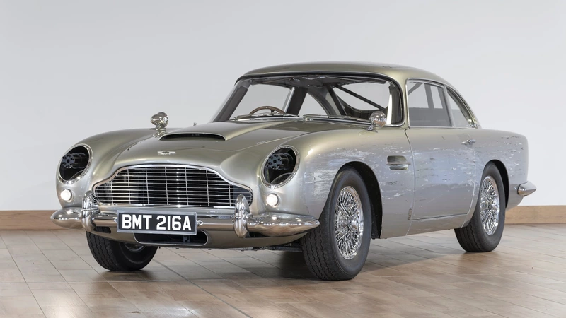 Aston Martin DB5 "No Time To Die" Stunt Car Sold for $3.1 Million