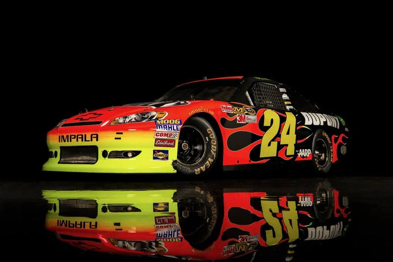 2011 NASCAR race car driven by Jeff Gordon is for sale.