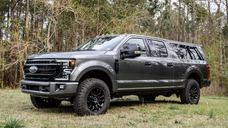 Mega Rex SVN Transforms Ford F-250 into 9-Seater Off-Roader