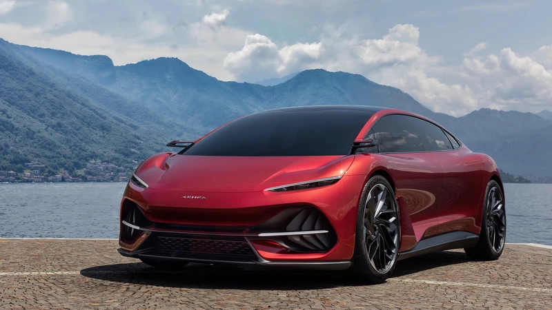 Electric Sedan Designed by Former Lamborghini Designer Unveiled