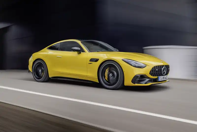 2025 Mercedes-AMG GT 43 with turbo 4 and RWD