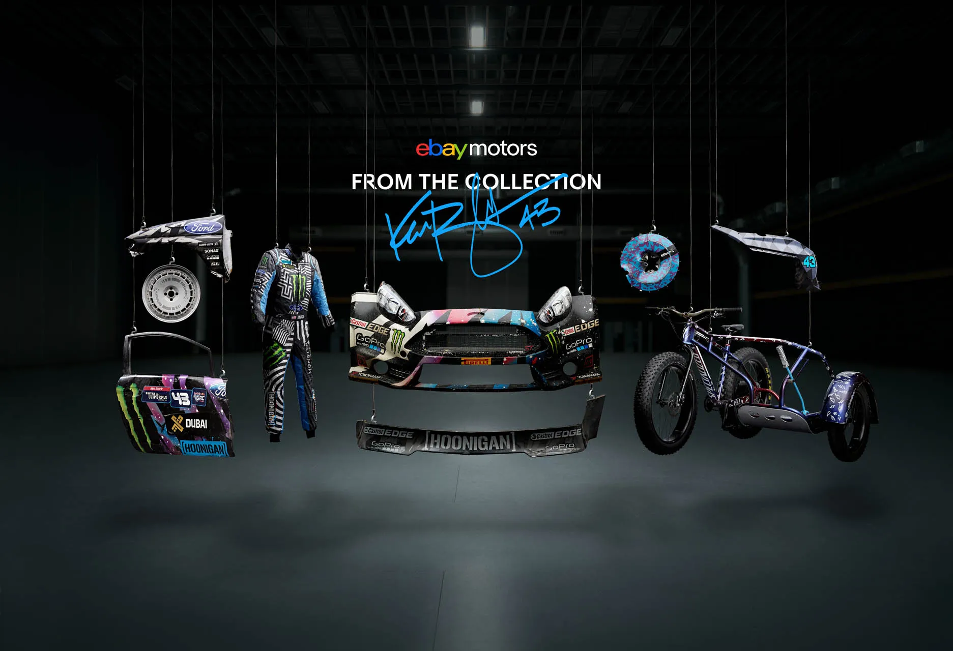 Ken Block memorabilia to be auctioned for charity