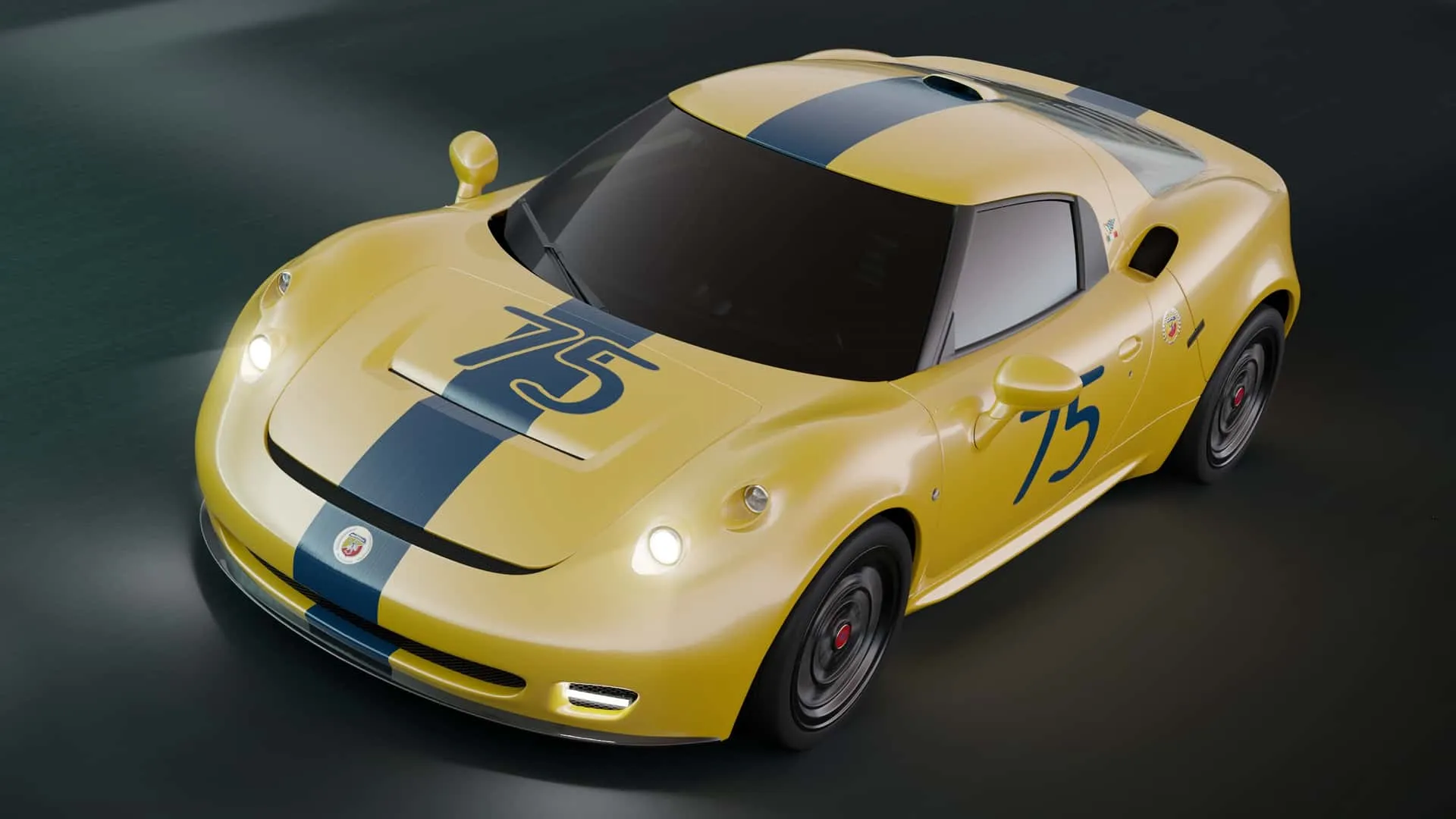 Alfa Romeo 4C-based 1300 OT pays homage to Abarth icon