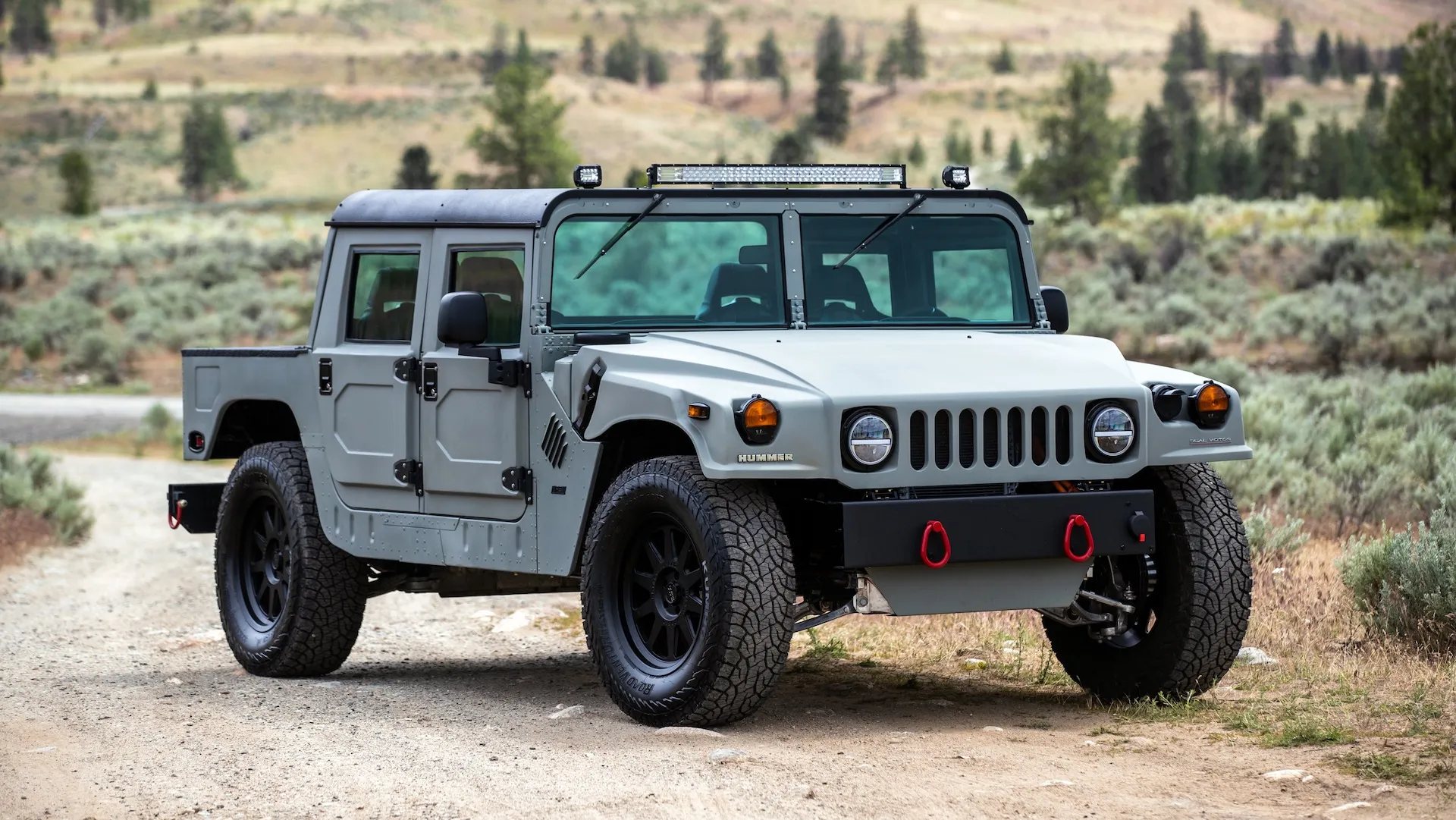 Cyber Hummer EV, $98,900, 1,000 hp, 300-mile range.