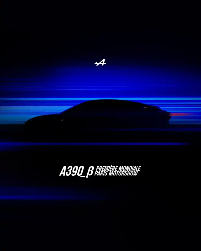 Alpine A390 Beta to Debut at the 2024 Paris Motor Show