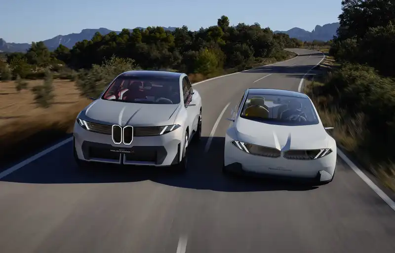 BMW's Neue Classe design and technology will be incorporated into a gasoline-powered vehicle.